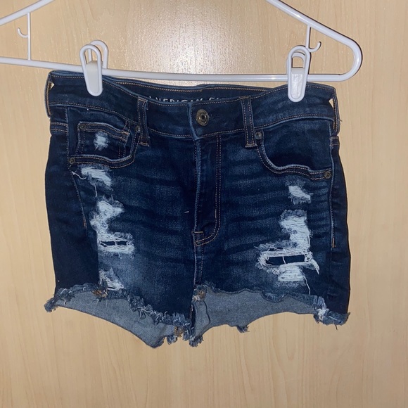 American Eagle Outfitters Pants - American eagle next level stretch distressed denim shorts